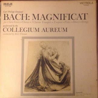RCA Victrola VICS-1368 - Carl Philipp Emanuel Bach - Magnificat