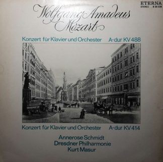 Eterna 8 26 039 - Wolfgang Amadeus Mozart, Annerose Schmidt, Dre