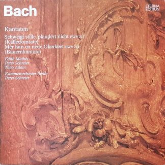 Eterna 8 26 874 - Johann Sebastian Bach, Edith Mathis, Peter Sch