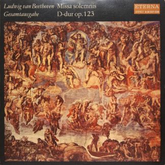 Eterna 8 26 337-338 - Ludwig van Beethoven - Missa Solemnis D-du