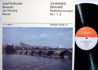 Musicaphon BM 30 SL 1627 - Johannes Brahms, Josef Koďousek, Jan