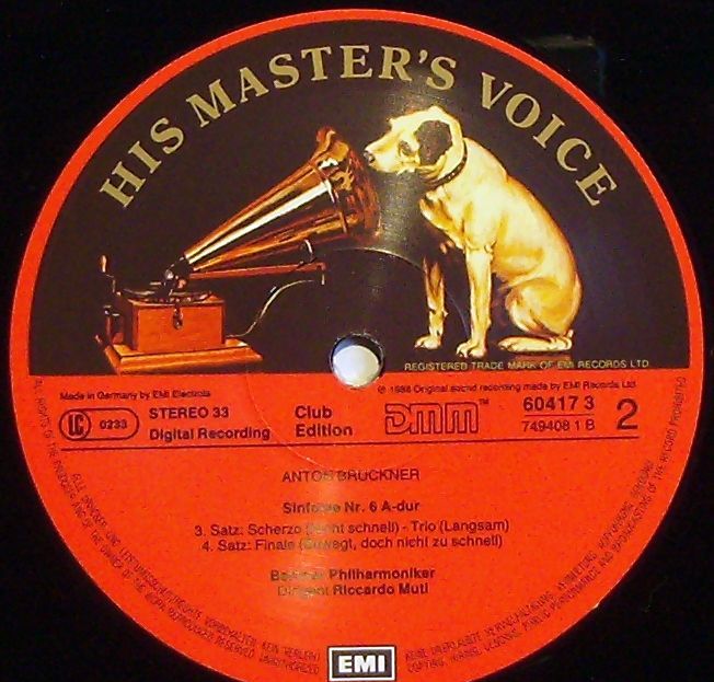 His Master's Voice Digital 60417 3 - Anton Bruckner, Riccardo Mu - Image 3