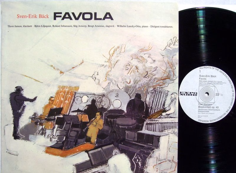 Expo Norr Riks Lp 3 - Sven-Erik Bäck, Carl Nielsen - Favola / Bl