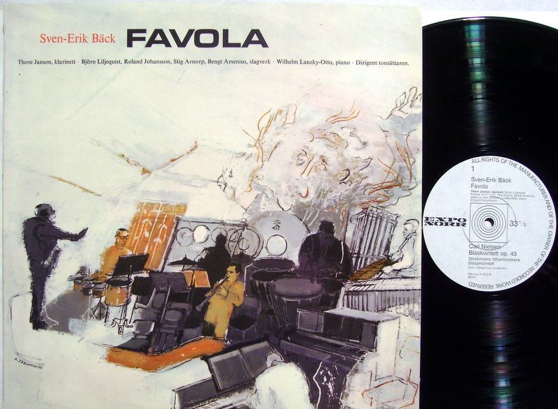 Expo Norr Riks Lp 3 - Sven-Erik Bäck, Carl Nielsen - Favola / Bl