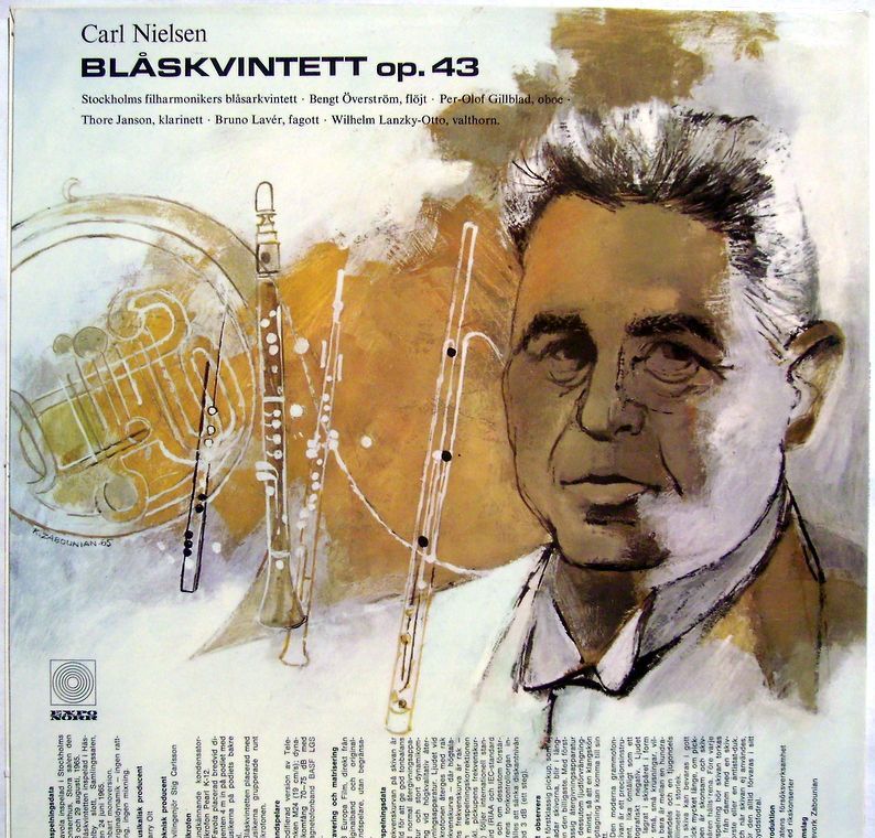 Expo Norr Riks Lp 3 - Sven-Erik Bäck, Carl Nielsen - Favola / Bl - Image 2