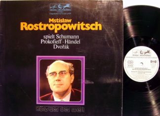 Eurodisc 80 578 XK - Mstislav Rostropovich - Mstislaw Rostropowi