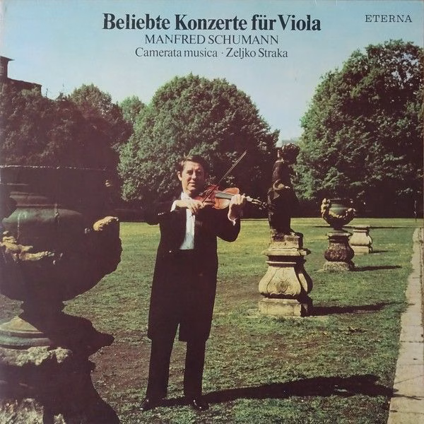 Eterna 8 27 685 - Manfred Schumann (2), Camerata Musica, Zeljko