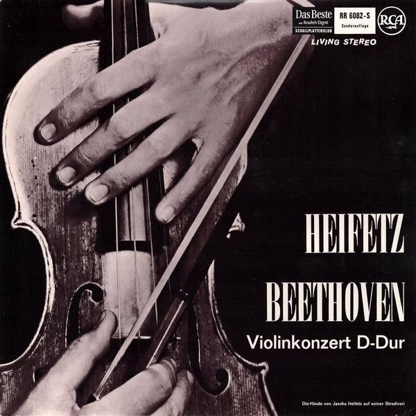 RCA Red Seal RR 6082-S - Jascha Heifetz, Ludwig van Beethoven -