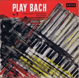 DECCA SLK 16167-P - Johann Sebastian Bach, Jacques Loussier, Chr