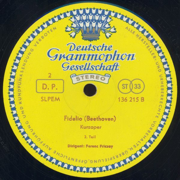 Deutsche Grammophon 136 215 - Ludwig van Beethoven, Leonie Rysan - Image 4