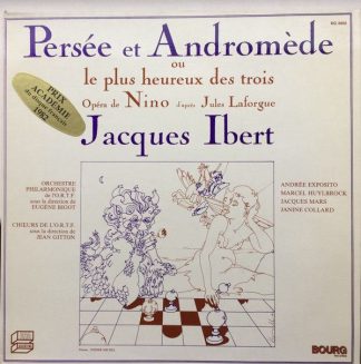 Bourg Records BG 3002 - Jacques Ibert, Orchestre Philharmonique