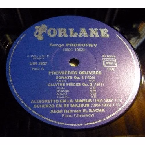 Forlane UM 3527 - Sergei Prokofiev, Abdel Rahman El Bacha - Prem - Image 2