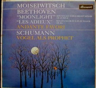 Brunswick SXA 4523 - Benno Moiseiwitsch, Ludwig van Beethoven, R