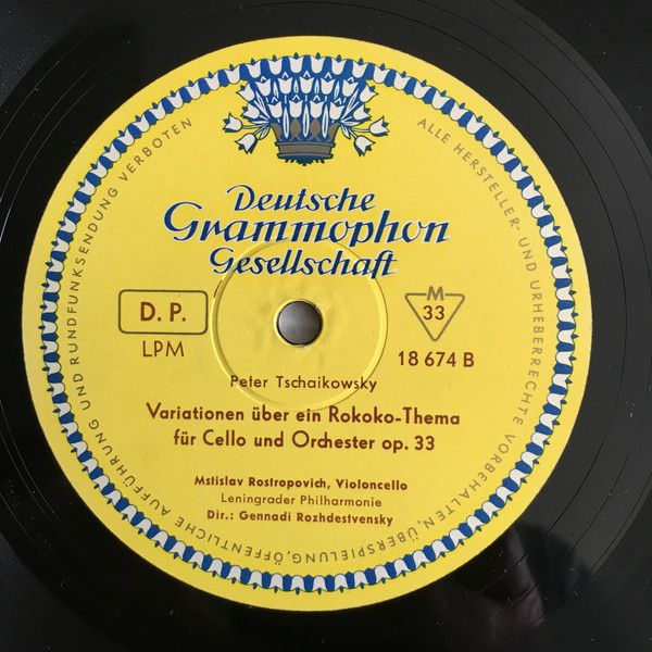 Deutsche Grammophon LPM 18 674 - Robert Schumann, Pyotr Ilyich T - Image 4
