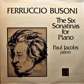 Nonesuch Records H-71359 - Ferruccio Busoni, Paul Jacobs (3) - T