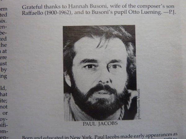 Nonesuch Records H-71359 - Ferruccio Busoni, Paul Jacobs (3) - T - Image 5