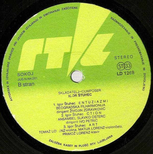 ZKP RTVL LD-1268 - Igor Štuhec - Skladatelj Igor Štuhec - Image 4