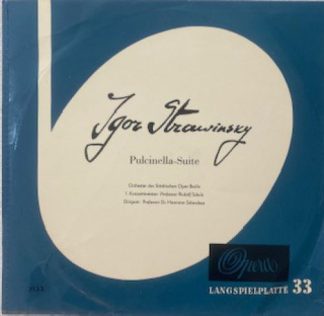 Opera 3133 - Igor Stravinsky, Orchester Der Städtischen Oper Ber