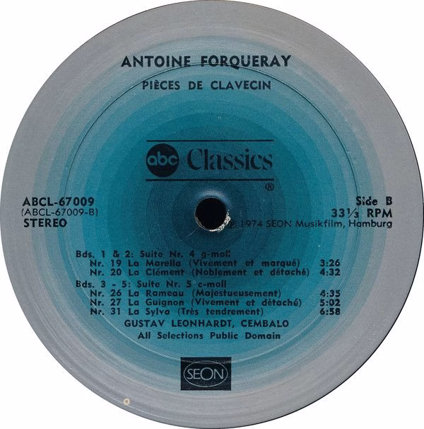 ABC Classics (2) ABCL-67009 - Antoine Forqueray, Gustav Leonhard - Image 4