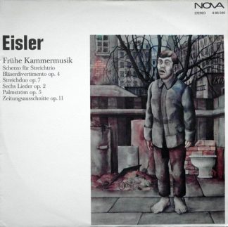Nova 8 85 040 - Hanns Eisler - Frühe Kammermusik