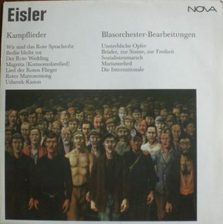 Nova 8 85 242 - Hanns Eisler - Kampflieder - Blasorchester-Bearb