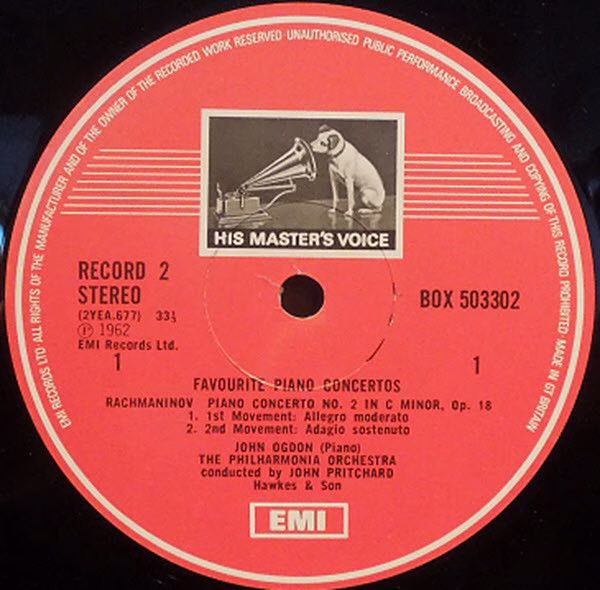 His Master's Voice SLS 5033 - John Ogdon - John Ogdon Plays Favo - Image 3