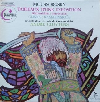 Trianon 2C 045-10856 - Modest Mussorgsky, Mikhail Ivanovich Glin