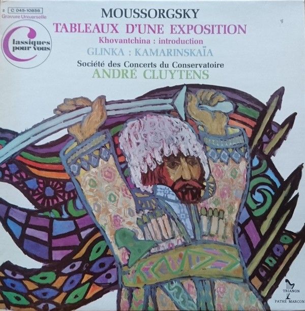 Trianon 2C 045-10856 - Modest Mussorgsky, Mikhail Ivanovich Glin
