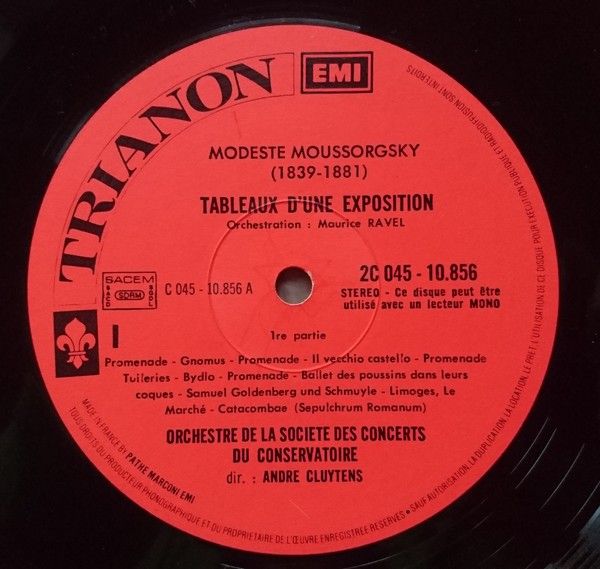Trianon 2C 045-10856 - Modest Mussorgsky, Mikhail Ivanovich Glin - Image 3