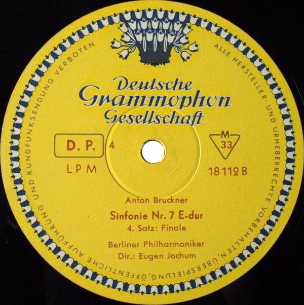 Deutsche Grammophon LPM 18 112 - Anton Bruckner, Berliner Philha - Image 4