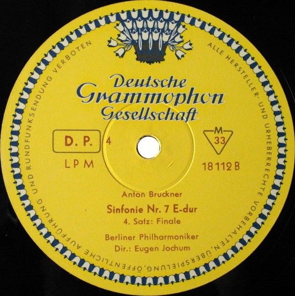 Deutsche Grammophon LPM 18 112 - Anton Bruckner, Berliner Philha - Image 4