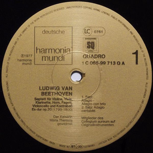 Deutsche Harmonia Mundi 1C 065-99 713 Q - Ludwig van Beethoven, - Image 4