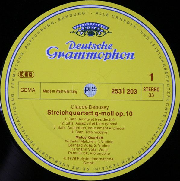 Deutsche Grammophon 2531 203 - Claude Debussy, Maurice Ravel, Me - Image 3