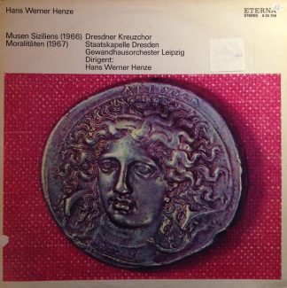 Eterna 8 25 709 - Hans Werner Henze, Dresdner Kreuzchor, Staatsk
