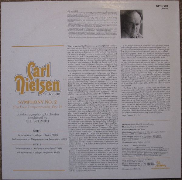 Unicorn-Kanchana KPM 7002 - Carl Nielsen, London Symphony Orches - Image 3