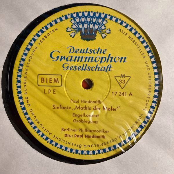 Deutsche Grammophon LPE 17 241 - Paul Hindemith, Berliner Philha - Image 4