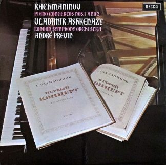 DECCA SXL 6554 - Sergei Rachmaninoff, Vladimir Ashkenazy, London