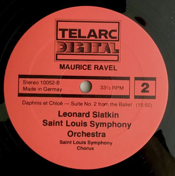 Telarc 10052 - Maurice Ravel, Leonard Slatkin, Saint Louis Symph - Image 6