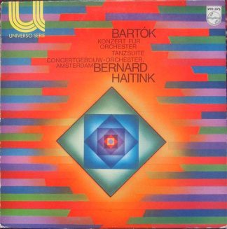Philips 6580 036 - Béla Bartók, Concertgebouworkest, Bernard Hai