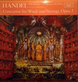 Argo ZRG 5400 - Georg Friedrich Händel, The Academy Of St. Marti