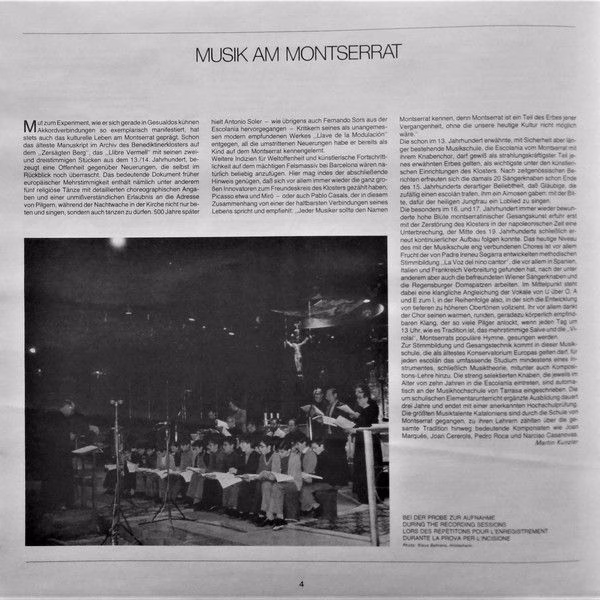 Archiv Produktion 2723 062 - Carlo Gesualdo, Escolanía De Montse - Image 14