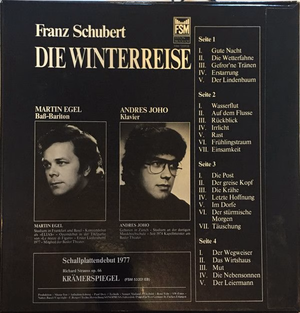 FSM Edition Brockhoff FSM 73 201 EB - Franz Schubert, Martin Ege - Image 2