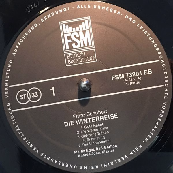 FSM Edition Brockhoff FSM 73 201 EB - Franz Schubert, Martin Ege - Image 4