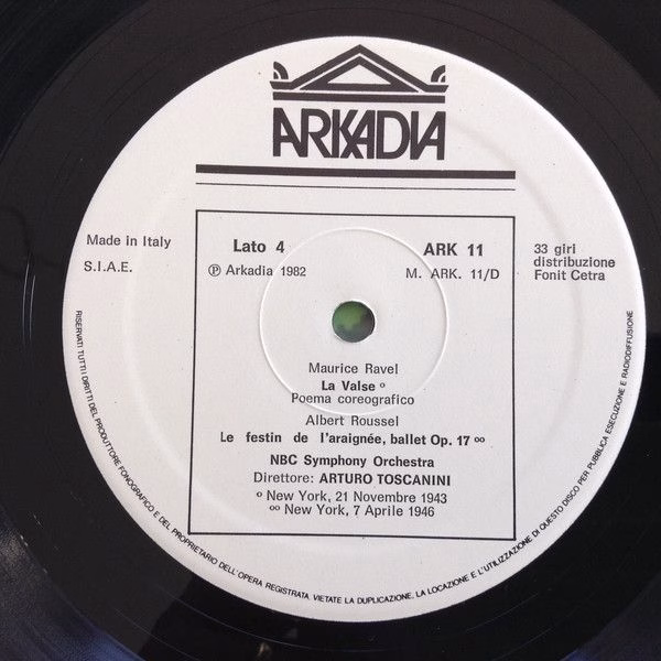 Arkadia ARK 11 - Arturo Toscanini, NBC Symphony Orchestra - Artu - Image 9
