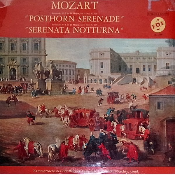 VOX (6) DL 1.390 - Wolfgang Amadeus Mozart, Kammerorchester Der
