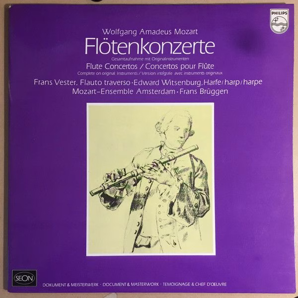Philips 6775 004 - Wolfgang Amadeus Mozart, Frans Vester, Edward