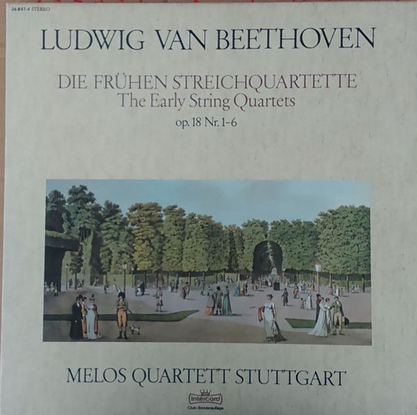 Intercord 26 847-4 - Ludwig Van Beethoven, Melos Quartett - Die