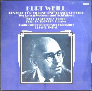 RCA Red Seal RL 37090 - Kurt Weill, Anton Webern, Arnold Schoenb