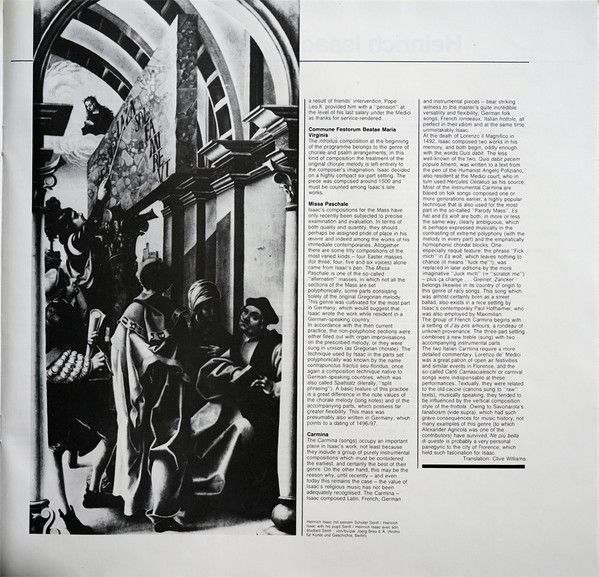 His Master's Voice Digital 1C 069 1466921 - Heinrich Isaac, The - Image 3