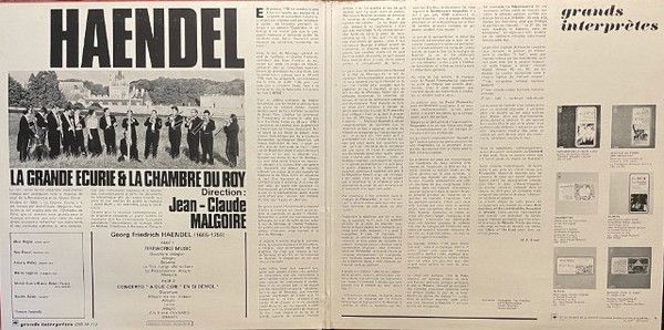 CBS CBS 76172 - Georg Friedrich Händel, La Grande Ecurie Et La C - Image 5